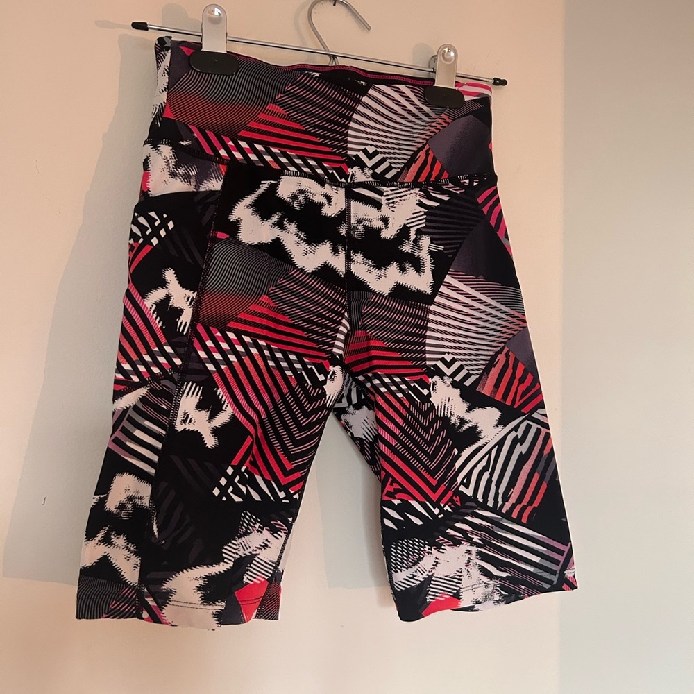 Calvin Klein Women's Abstract Print Bike Shorts